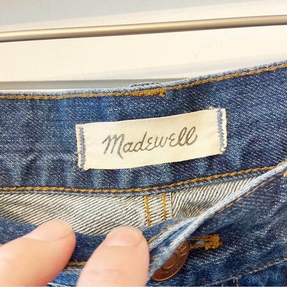 Madewell | The Perfect Summer Jean Distressed Raw Hem Size 26 - Picture 5 of 13